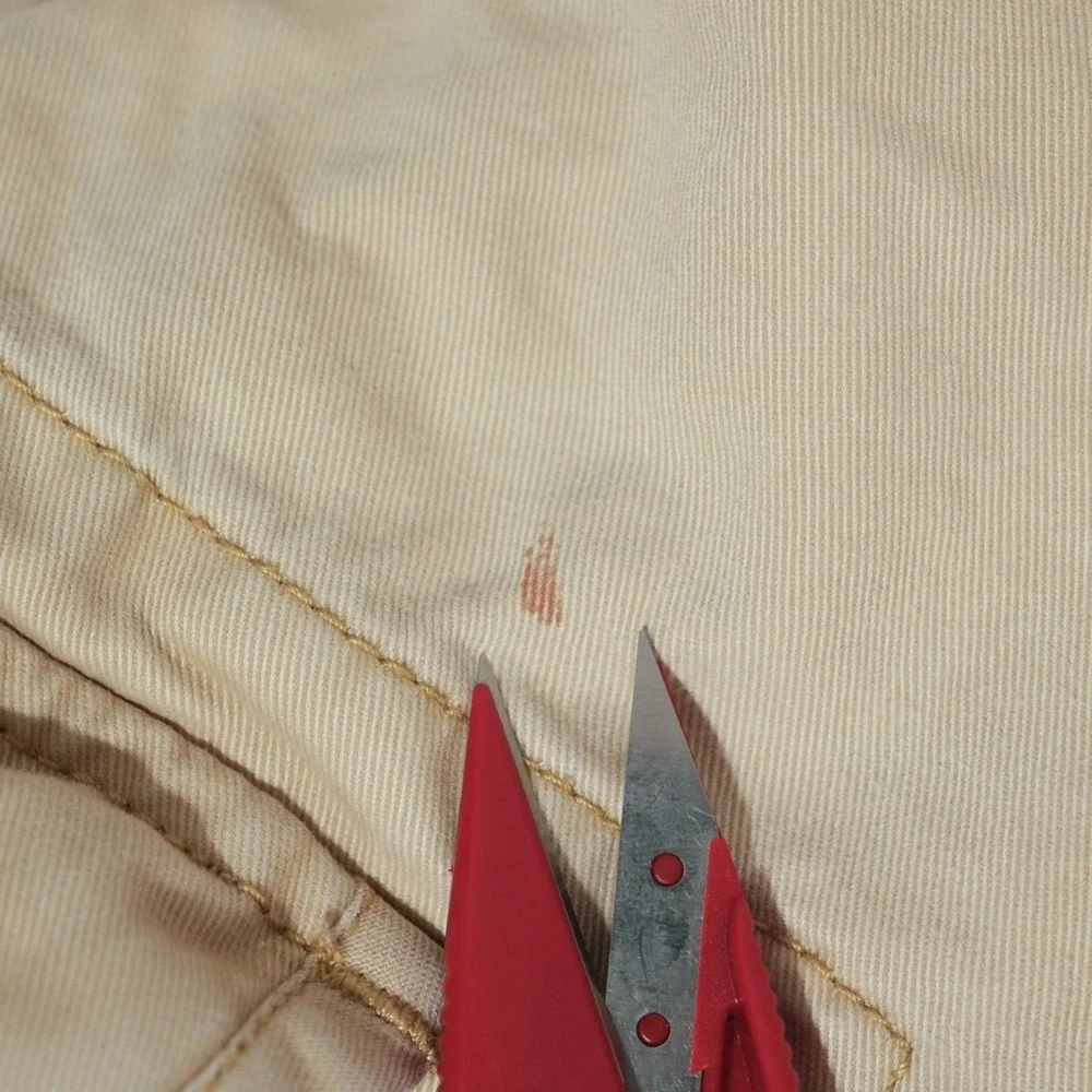 Polo Ralph Lauren  Cargo Shorts Mens Size 32 Khaki Cotton Small Flaw